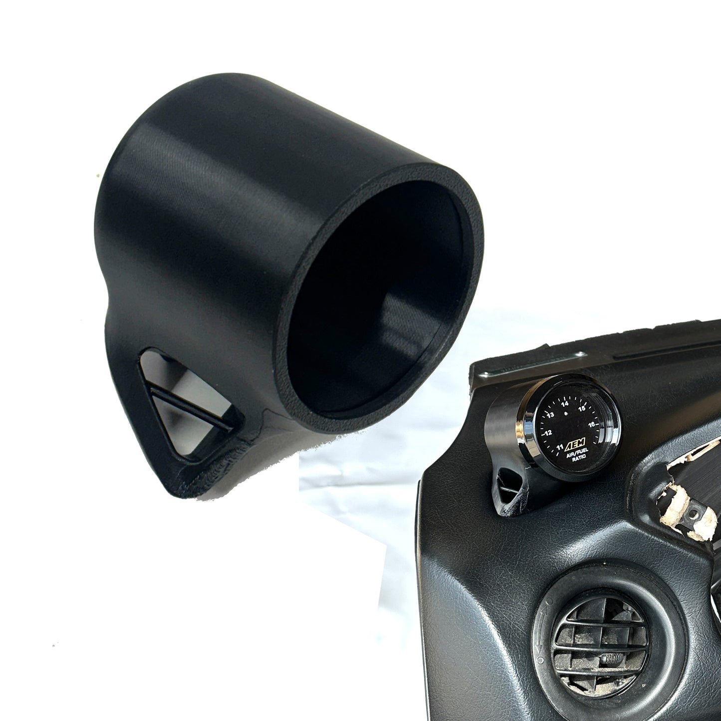 Single gauge pod mount for 1993-1997 Del Sol functional defrost vent