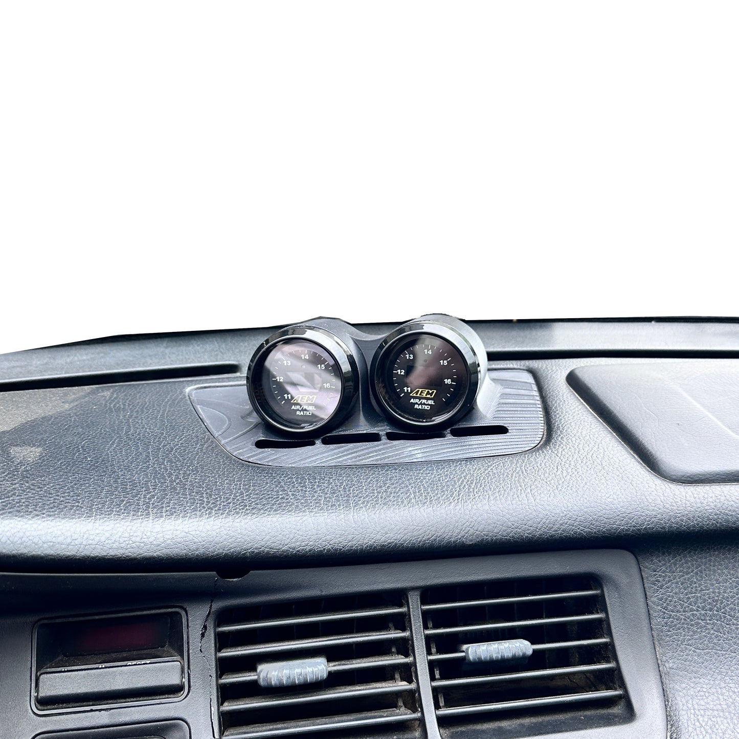 Dual 52mm gauge pod mount for 1992-1995 Civic EG center defrost vent
