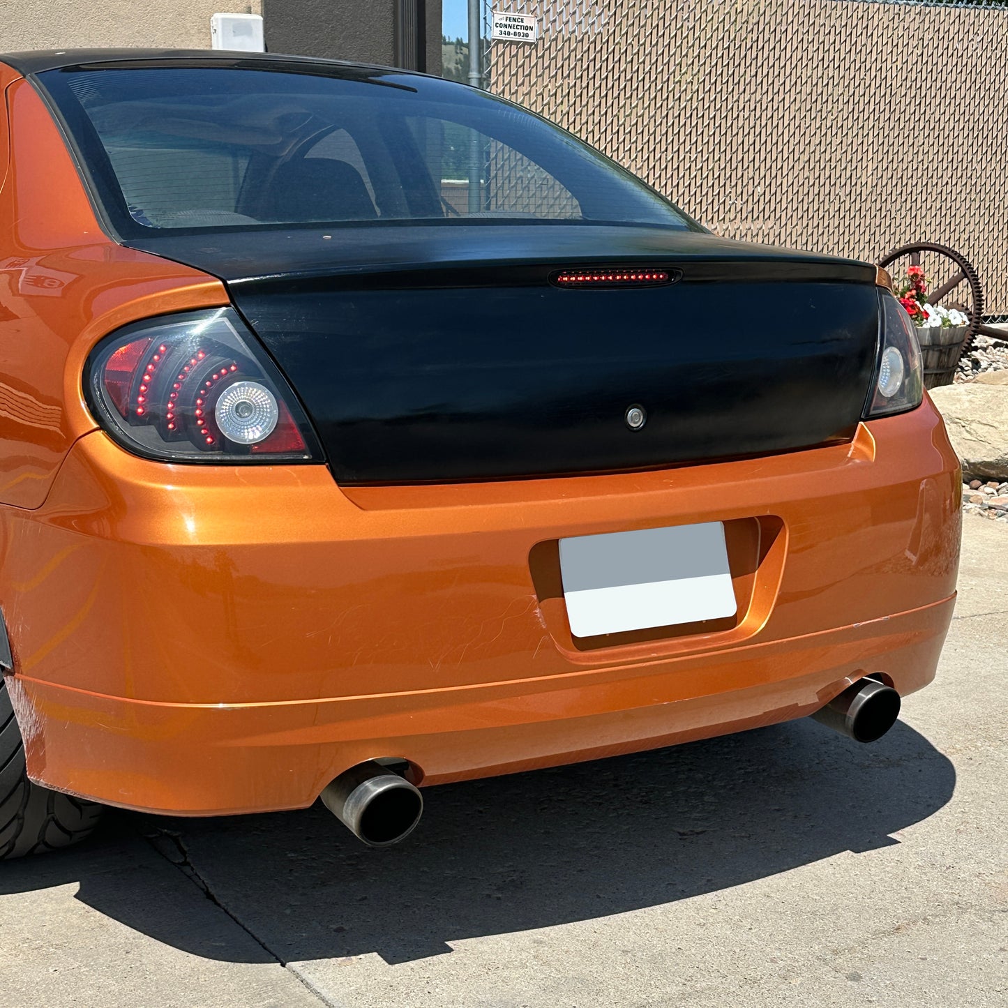 LED 3rd brake light upgrade for 2000-2005 Dodge neon SRT4 2 flash pattern