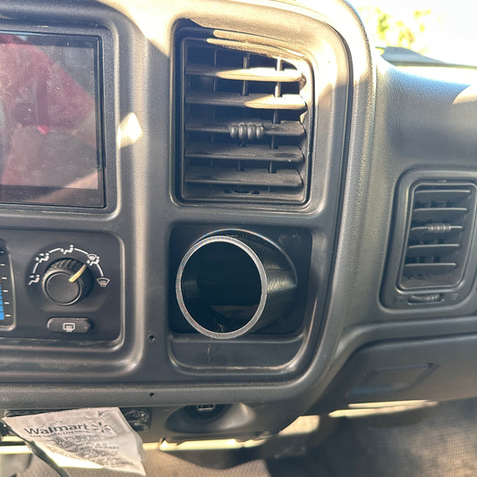 Angled gauge mount Fits 99-07 Silverado Sierra 52mm fits Tahoe Suburban