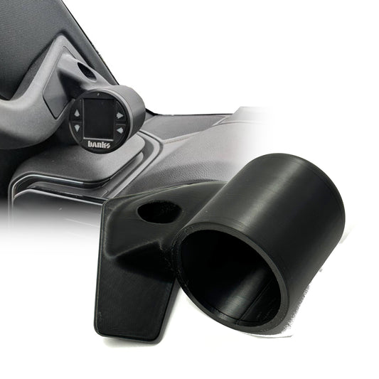 Gauge pod mount for 2022-2025 Chevy Silverado 1500 2500 Sierra grab handle