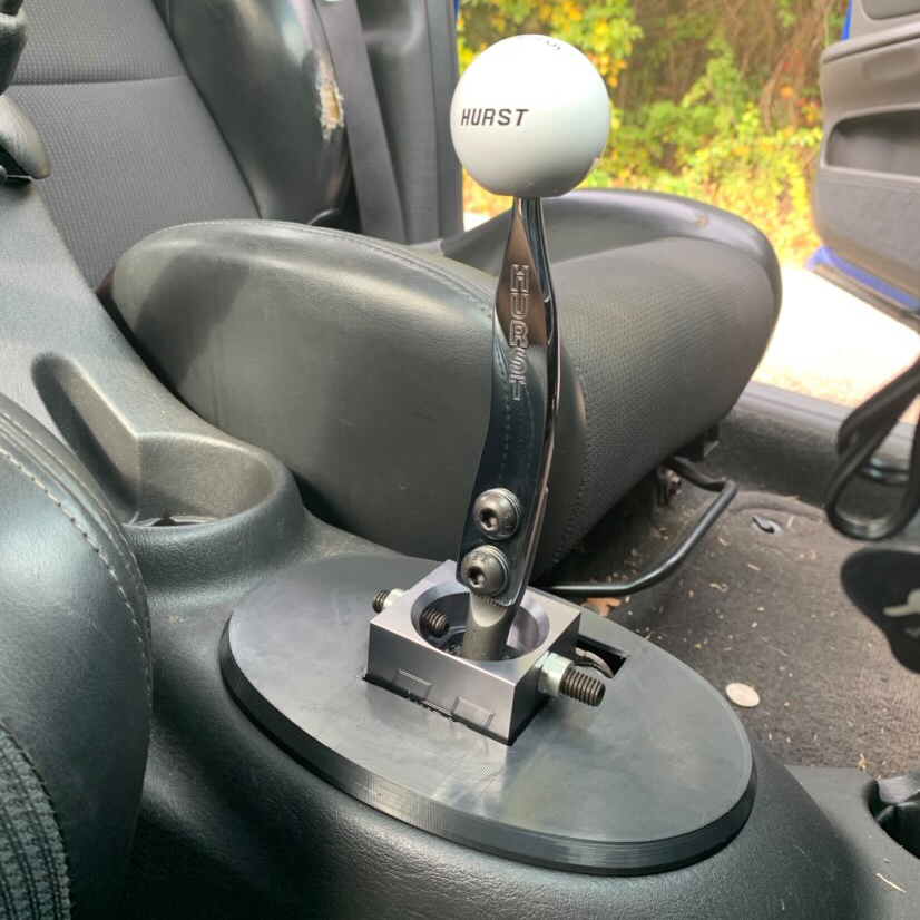 Shift boot delete plate for 2000-2005 Neon SRT4 fits Hurst and OEM