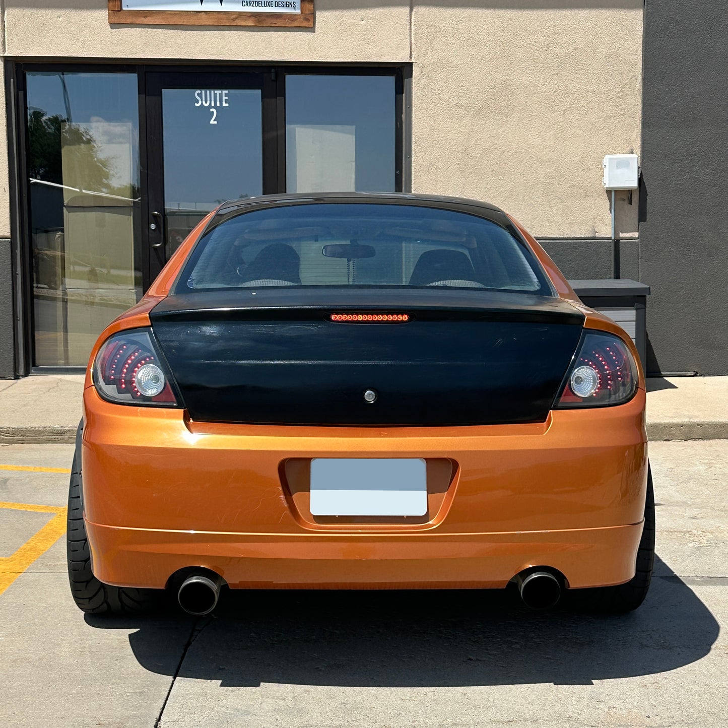 LED 3rd brake light upgrade for 2000-2005 Dodge neon SRT4 2 flash pattern
