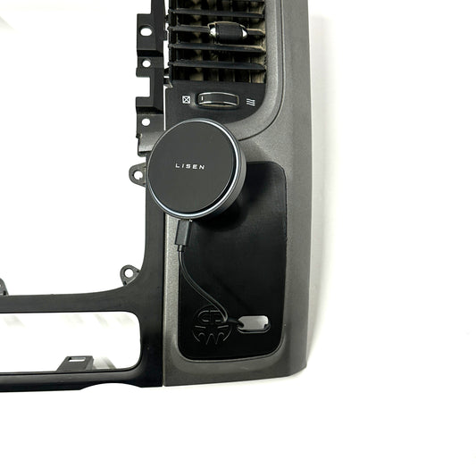 Custom phone mount for 2013-2018 Ram lower bezel cover cubby trim