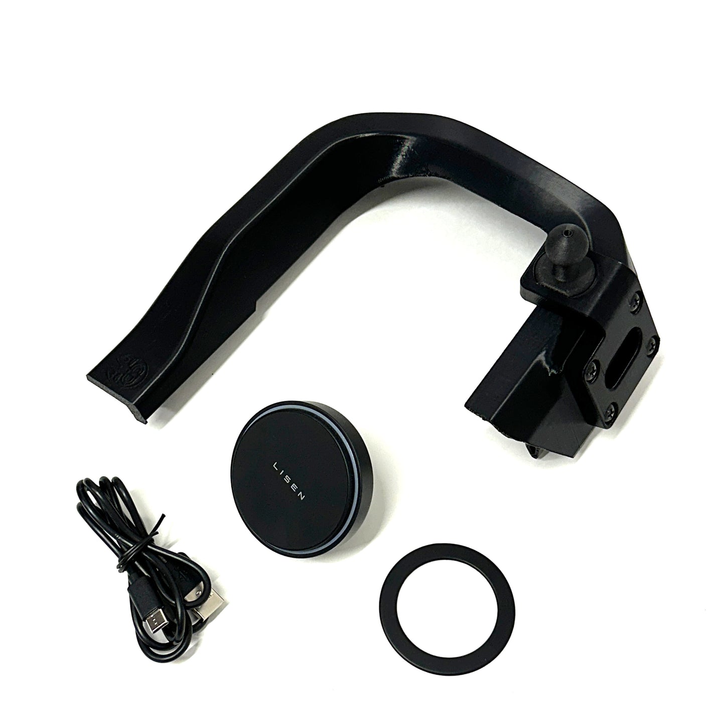 Custom Phone mount holder for 2021-2025 F150 Vent Bezel snap-on