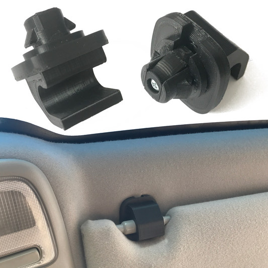 2X upgraded sun visor clips | Nissan 350Z 03-09 | Infiniti G35 | Honda 1996-2011