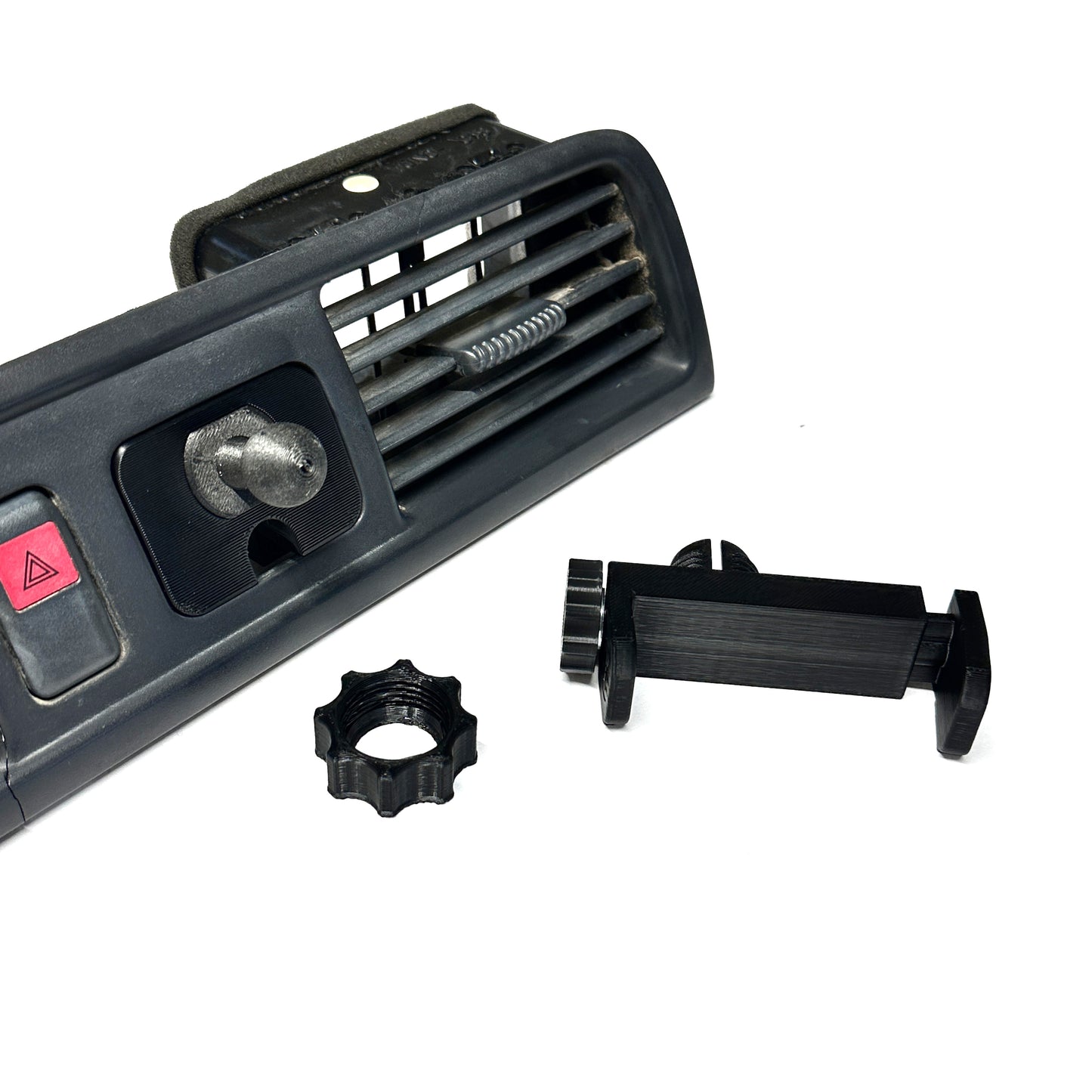 Custom phone mount for 1997-2001 CRV replaces factory clock