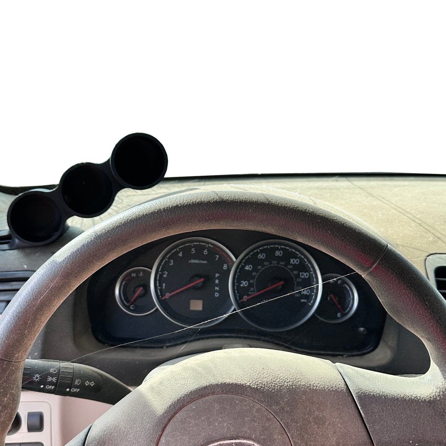 Triple gauge pod mount for 2005-2009 Outback, Legacy functional defrost vent