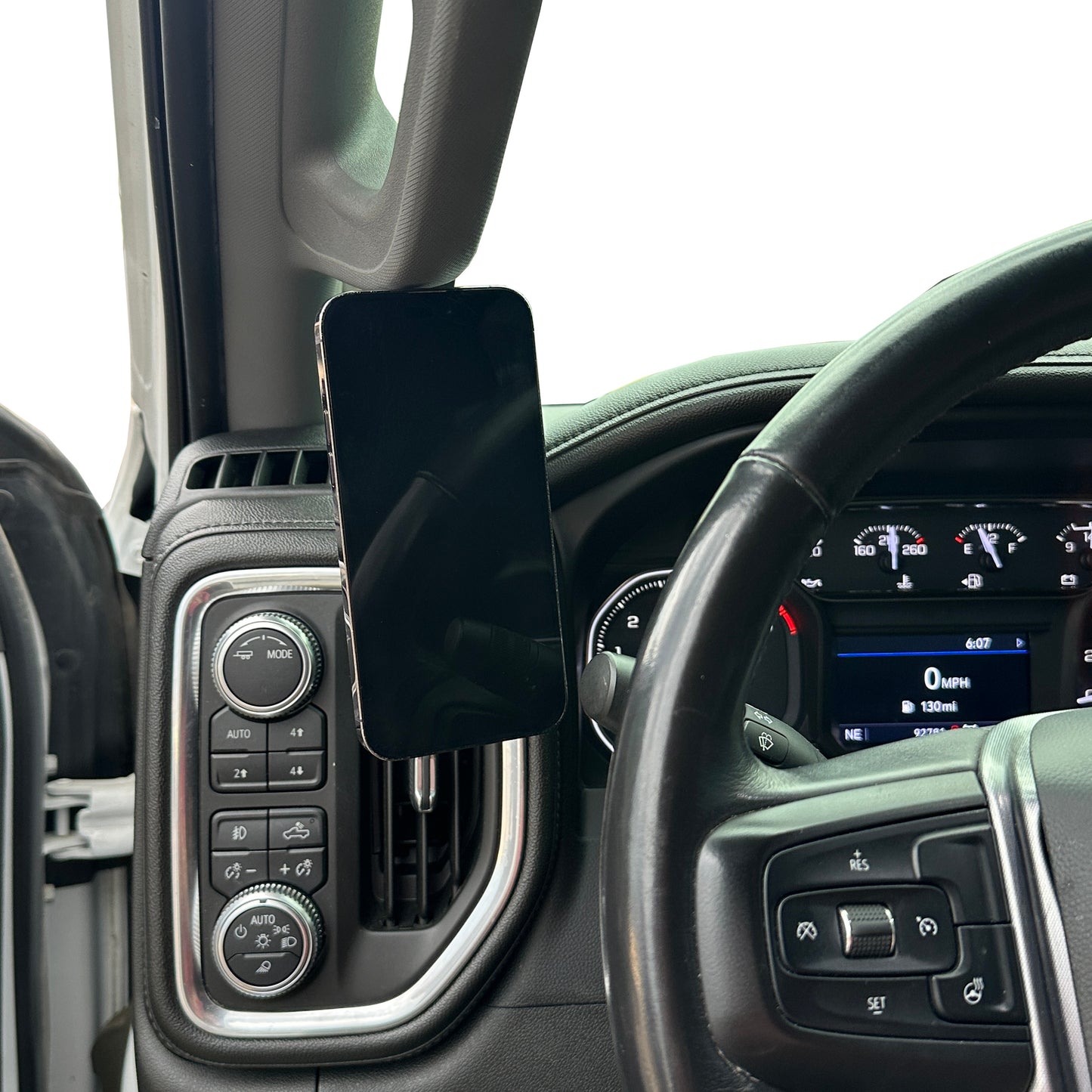 Custom mount for 2019-2023 Chevy Silverado 1500 2500 Sierra grab handle Auxbeam