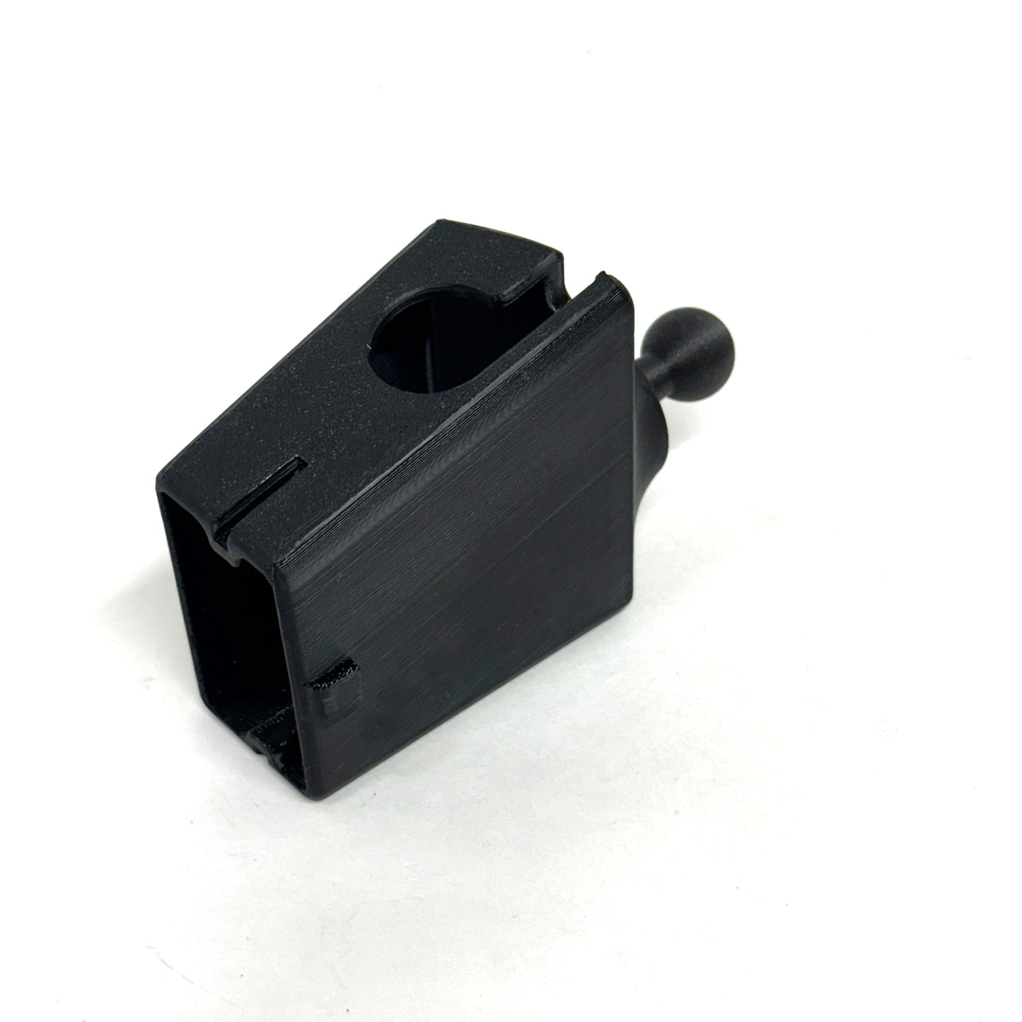 Custom Auxbeam mount for 2015-2019 Silverado Sierra Driver cubby snap in