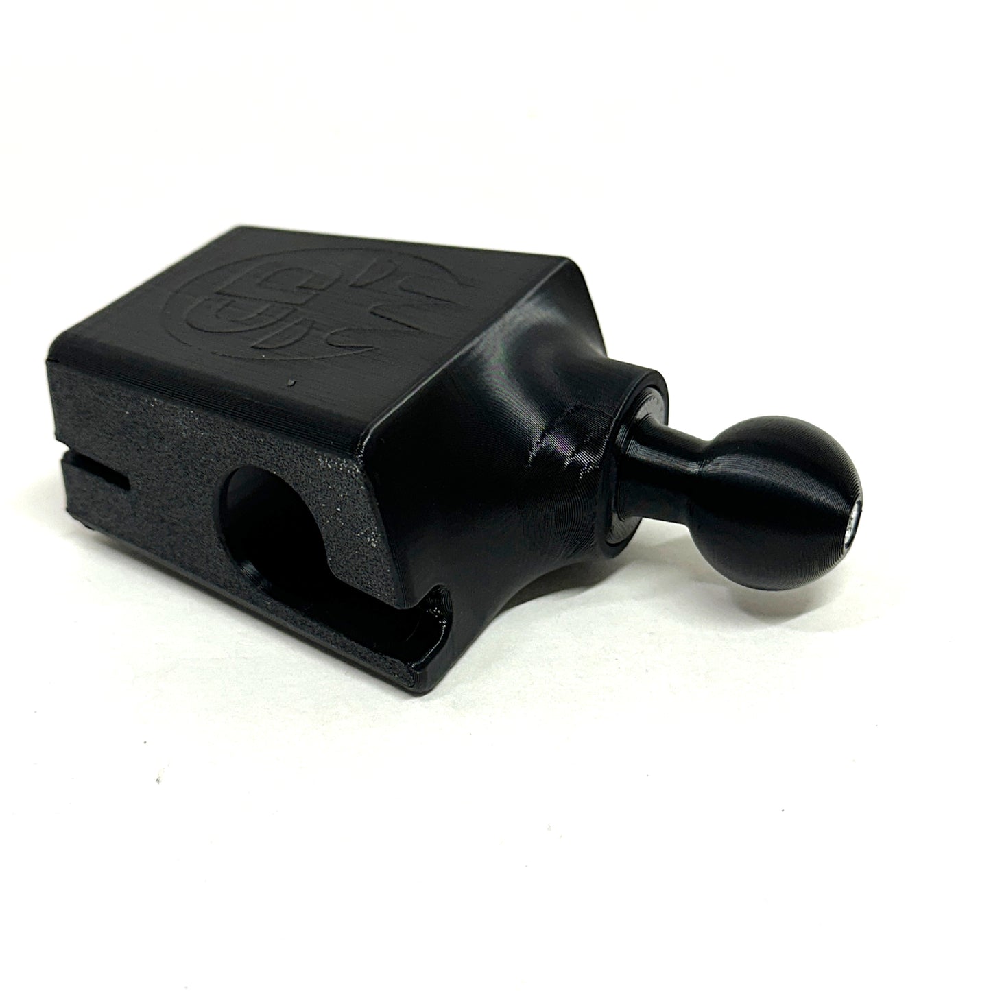 Custom ball mount for Silverado Sierra 2015-2019 Driver cubby (17mm) or (1")