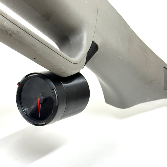 Single 60mm Gauge pod mount for 2015-2022 Ford F150 A-pillar grab handle cap