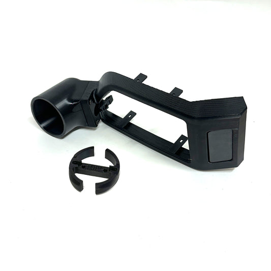 Single gauge pod mount for 2015-2020 Ford F150 vent bezel Fits Raptor 52mm