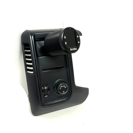 Single gauge pod mount for 2014-2018 Silverado driver cubby snap-in