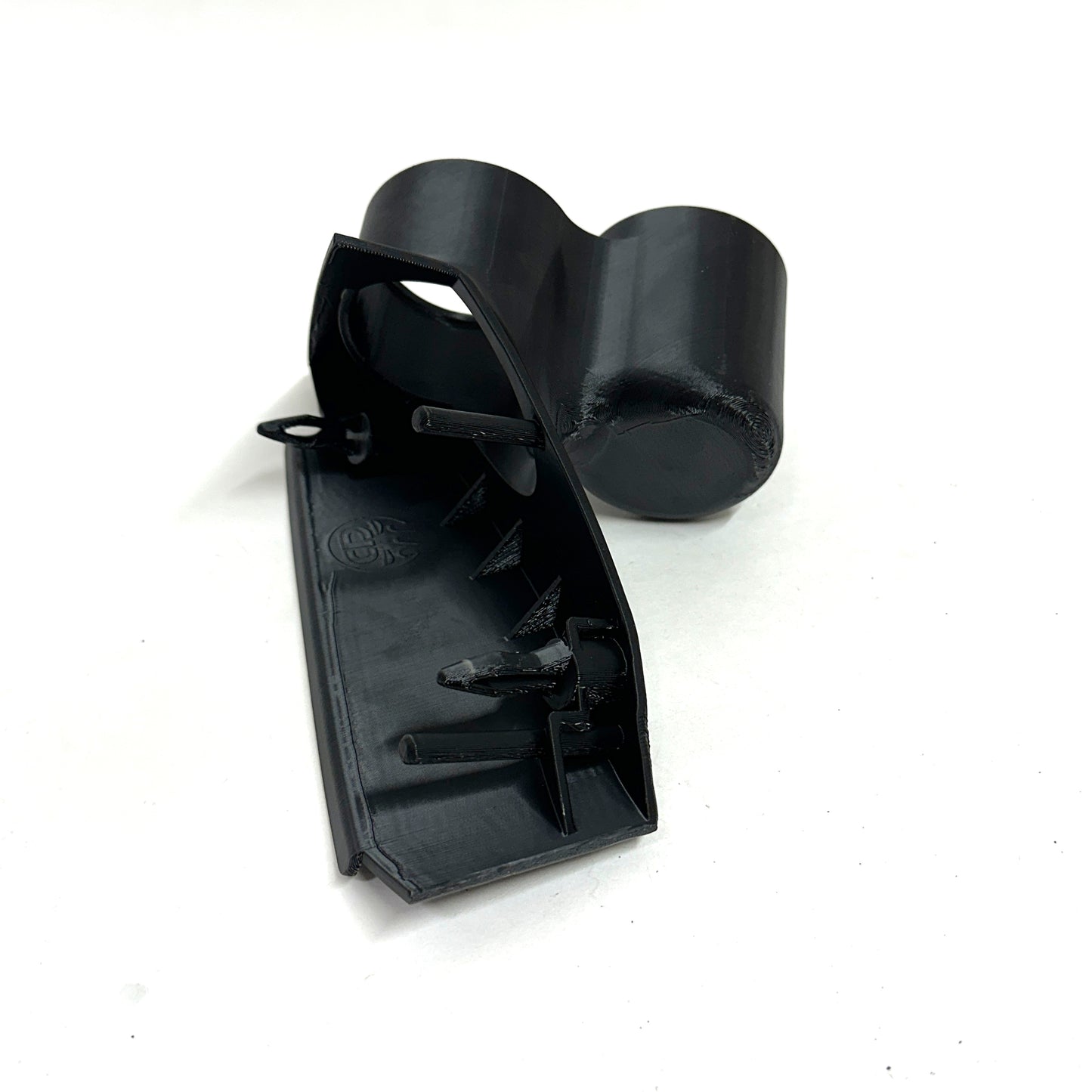 Dual gauge pod mount for 2010-2014 Mustang mirror trim 52mm snap in