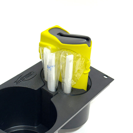 Alco-Sensor FST and mouthpiece organizer For Jotto Desk cup holder