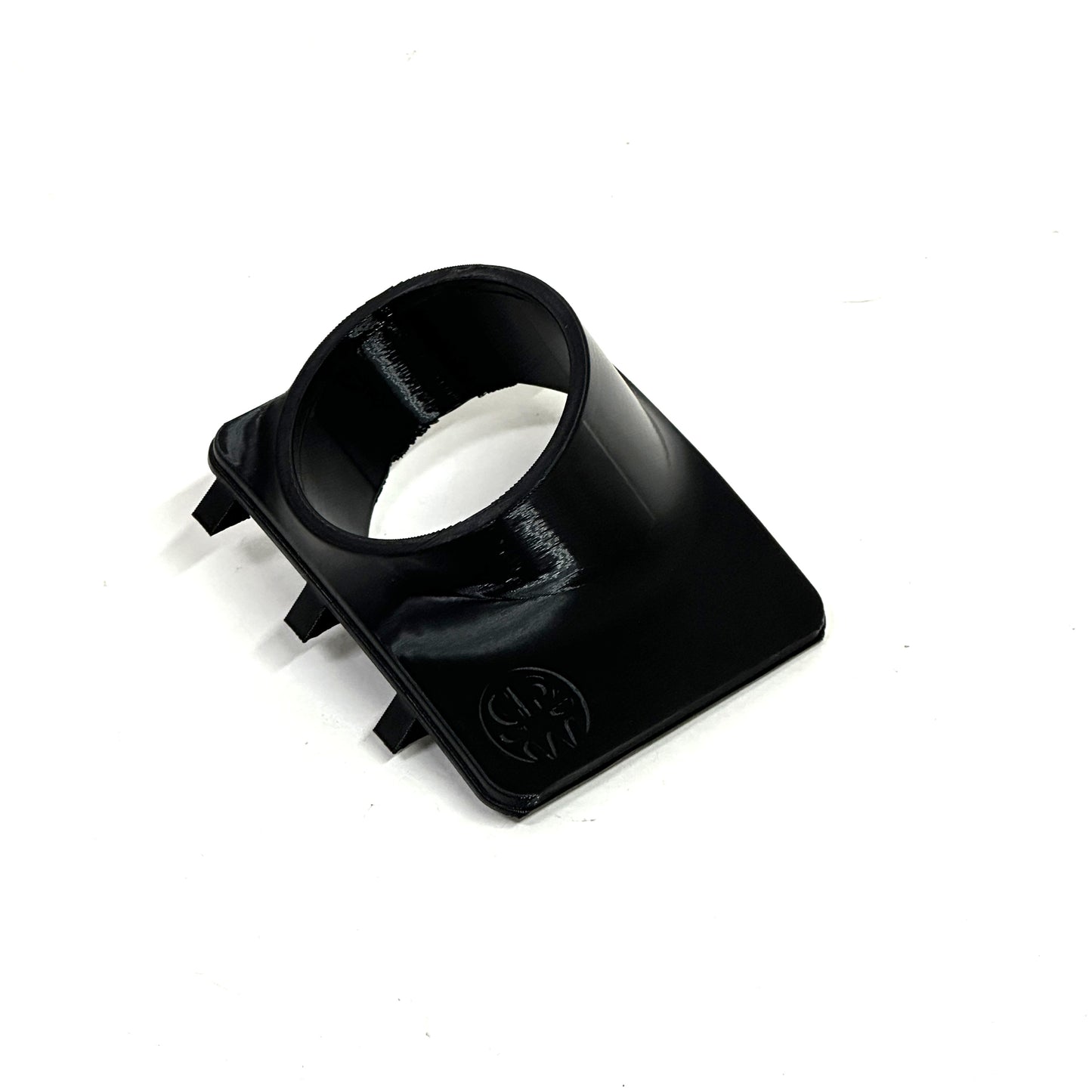 Angled gauge mount for 2007-2014 Silverado 1500 cubby snap in 52mm