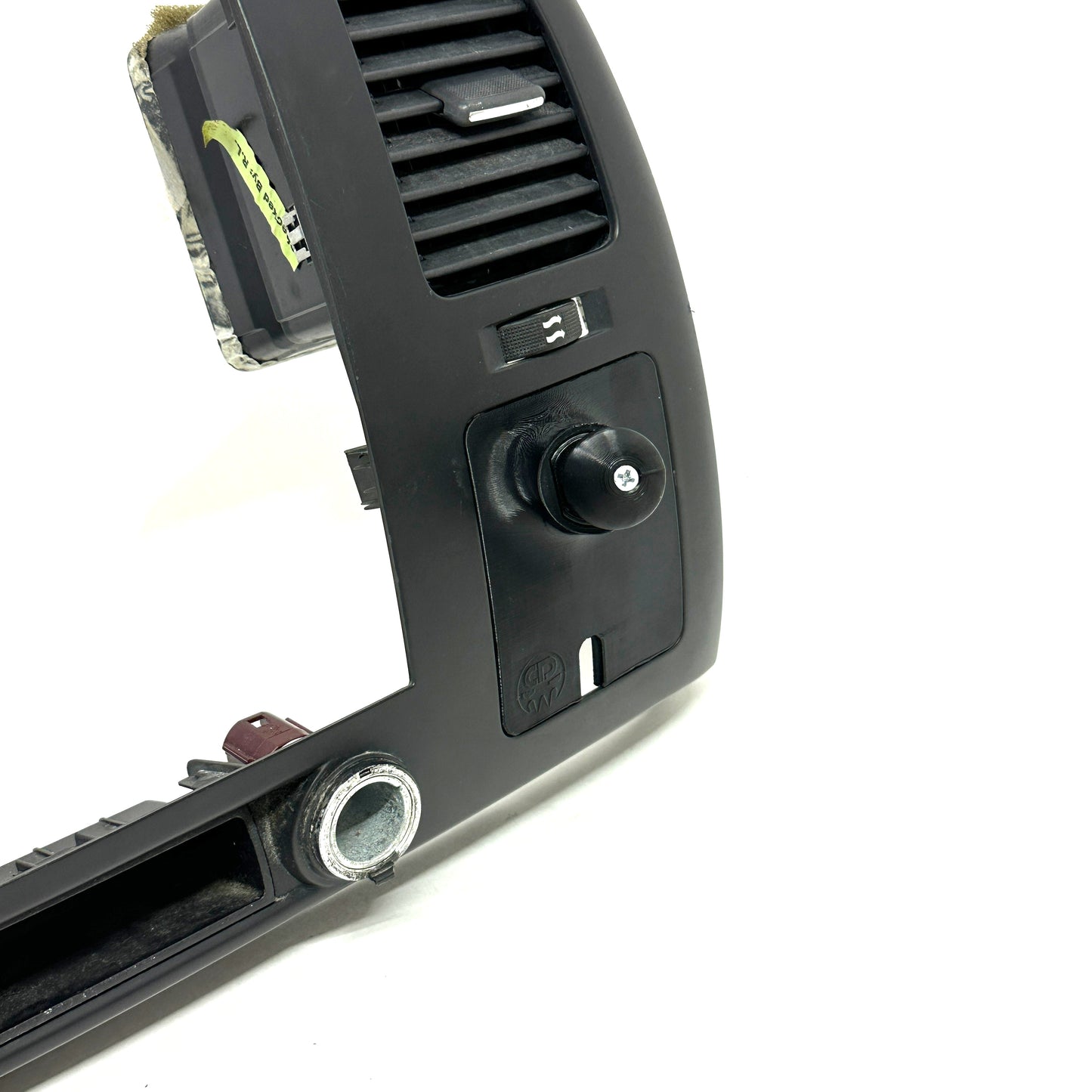 Custom ball mount for 2007-2014 Silverado Sierra 1500 lower cubby (17mm) or (1")