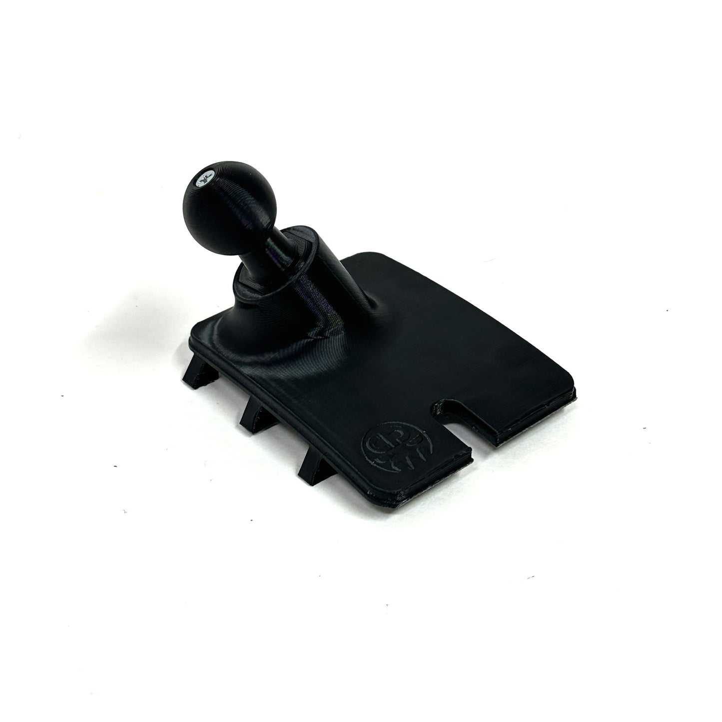 Custom ball mount for 2007-2014 Silverado Sierra 1500 lower cubby (17mm) or (1")