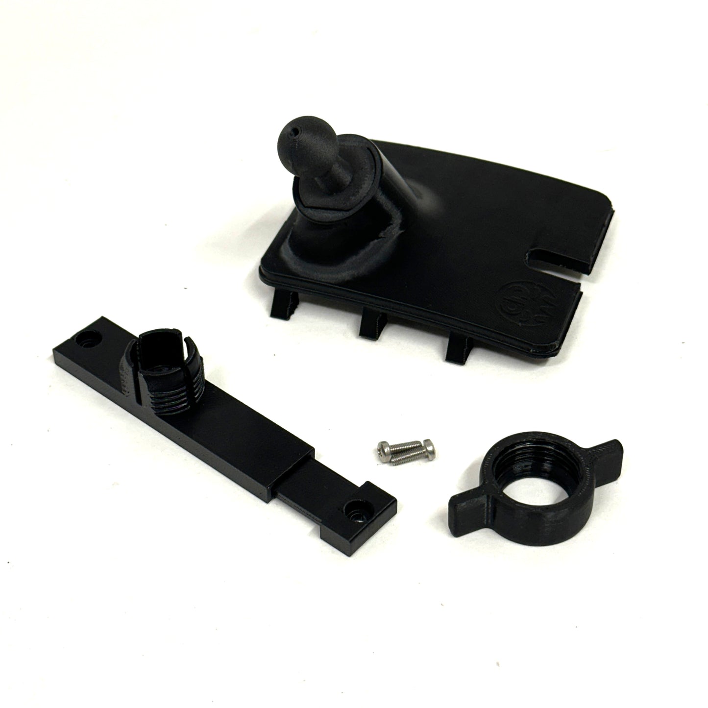 Custom Auxbeam mount for 2007-2014 Silverado Sierra 1500 lower cubby snap in