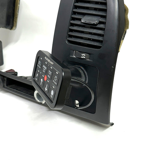 Custom Auxbeam mount for 2007-2014 Silverado Sierra 1500 lower cubby snap in