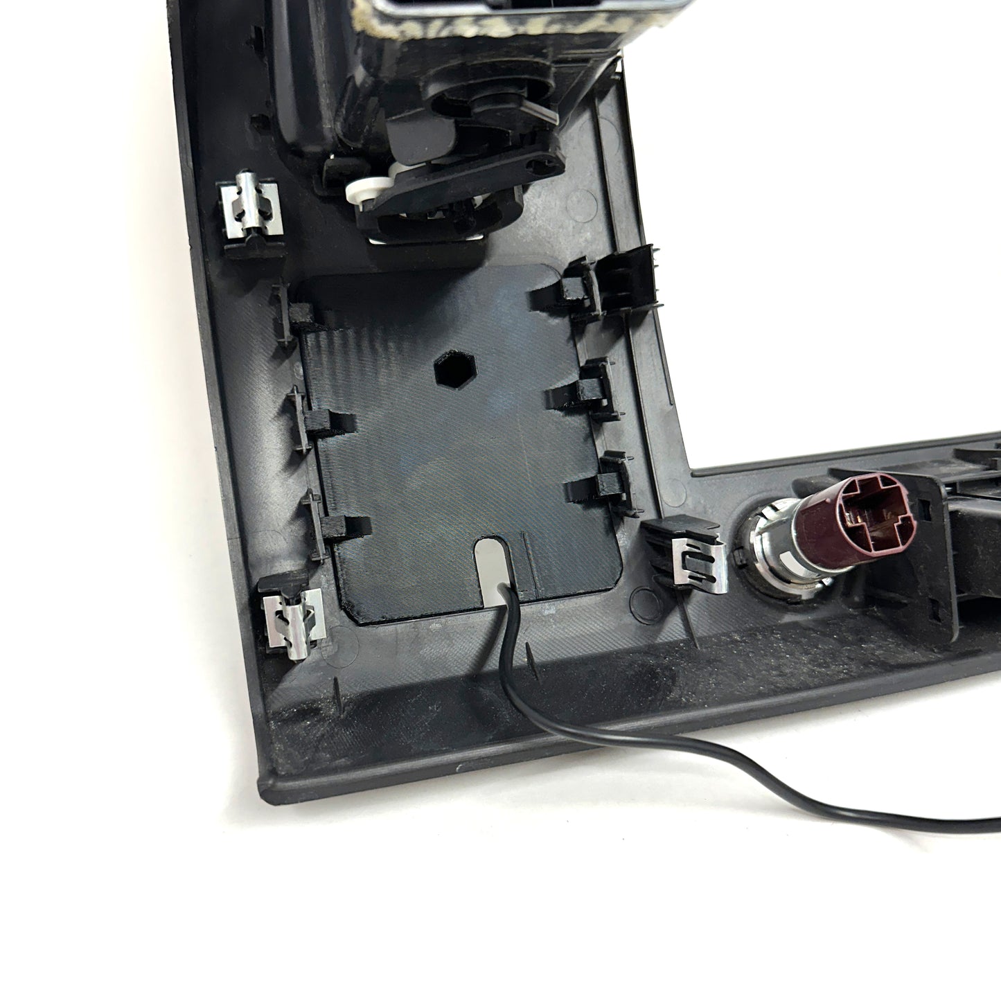 Custom ball mount for 2007-2014 Silverado Sierra 1500 lower cubby (17mm) or (1")