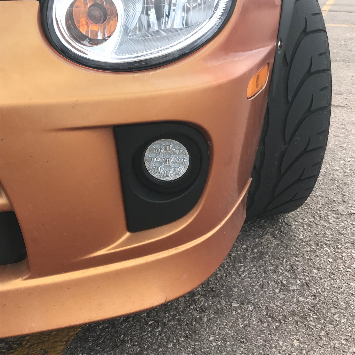 LED fog light upgrade for 2003-2005 SRT4 Neon Plug and play