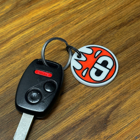 Custom Carzdeluxe 40mm Keychain