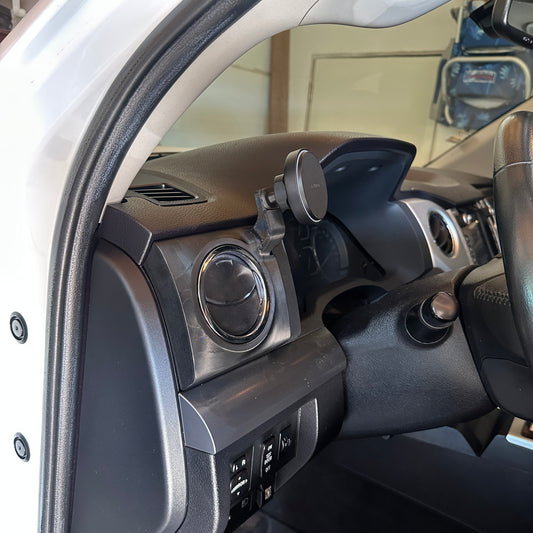 Custom phone mount for 2014-2021 Toyota Tundra vent bezel