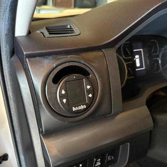 Single Gauge pod mount for 2014-2021 Tundra climate vent