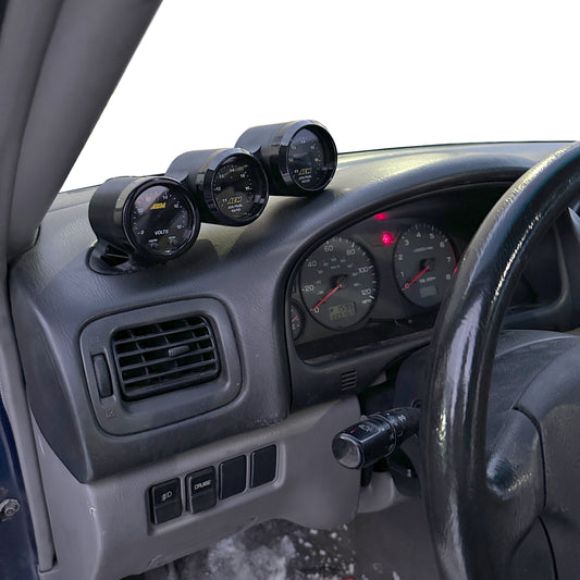 Triple gauge pod mount for 98-01 Impreza GC8 97-02 Forester defrost vent