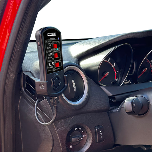 Custom COBB mount for 2011-2019 Ford Fiesta ST functional defrost vent