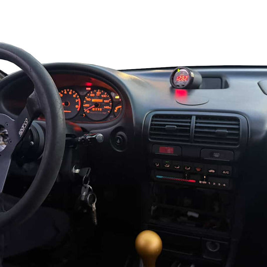 Single gauge pod mount for 1994-2001 Integra DC2 replaces factory clock