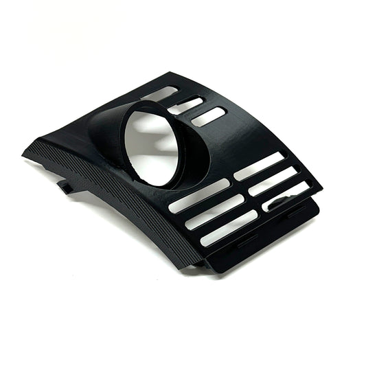 Single gauge pod mount for EVO X 2008-2017 Lancer functional vent cover trim