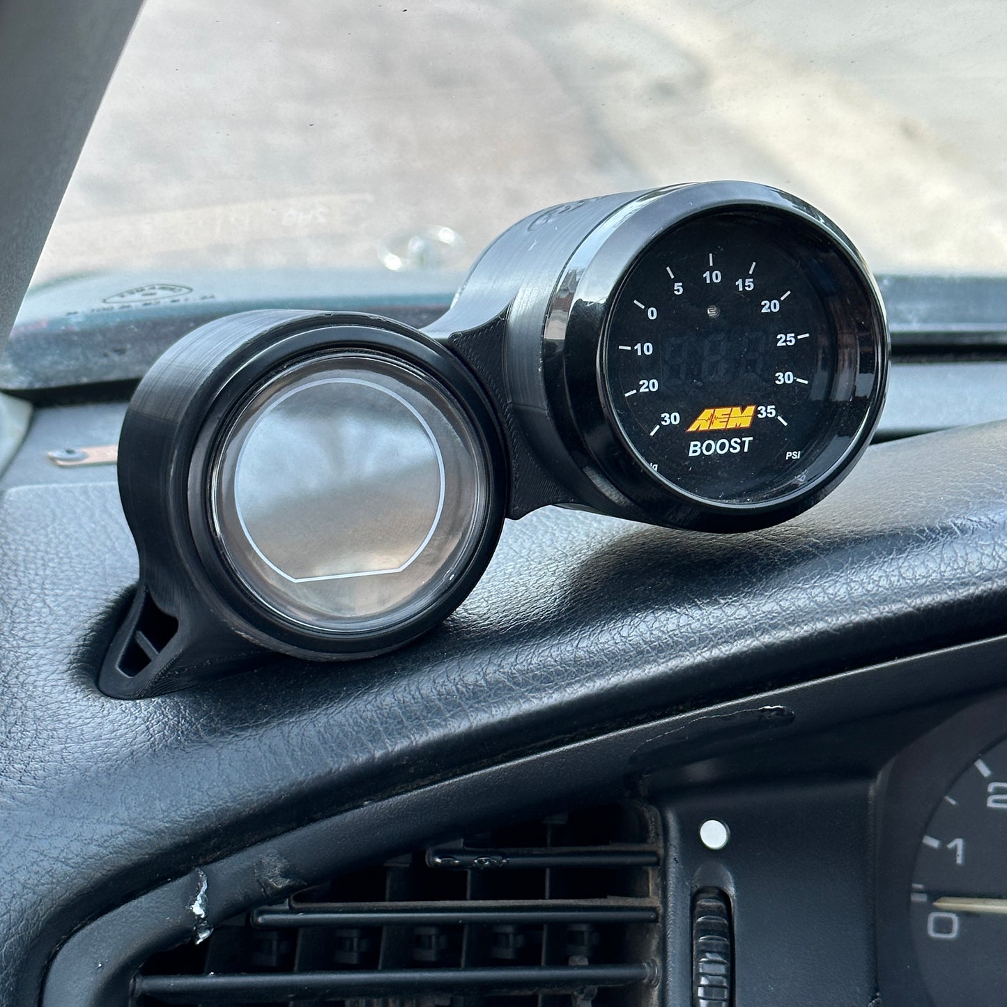 Gauge Pod Addition 52mm universal mounting custom Carzdeluxe product