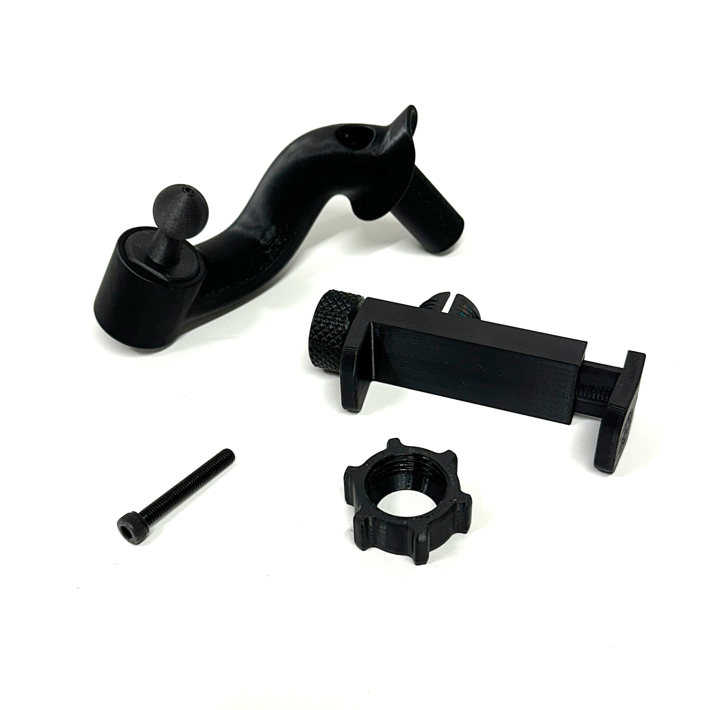 Custom phone mount for 2011-2016 F250 F350 pillar grab handle Bolt-on