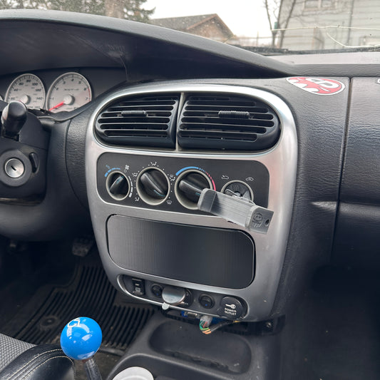 Radio delete plate for 2002-2007 Jeep Dodge Chrysler replaces factory radio