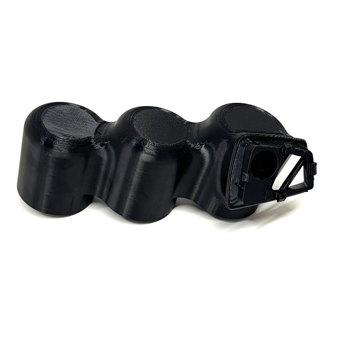 Triple gauge pod mount for 2011-2019 Ford Explorer functional defrost vent