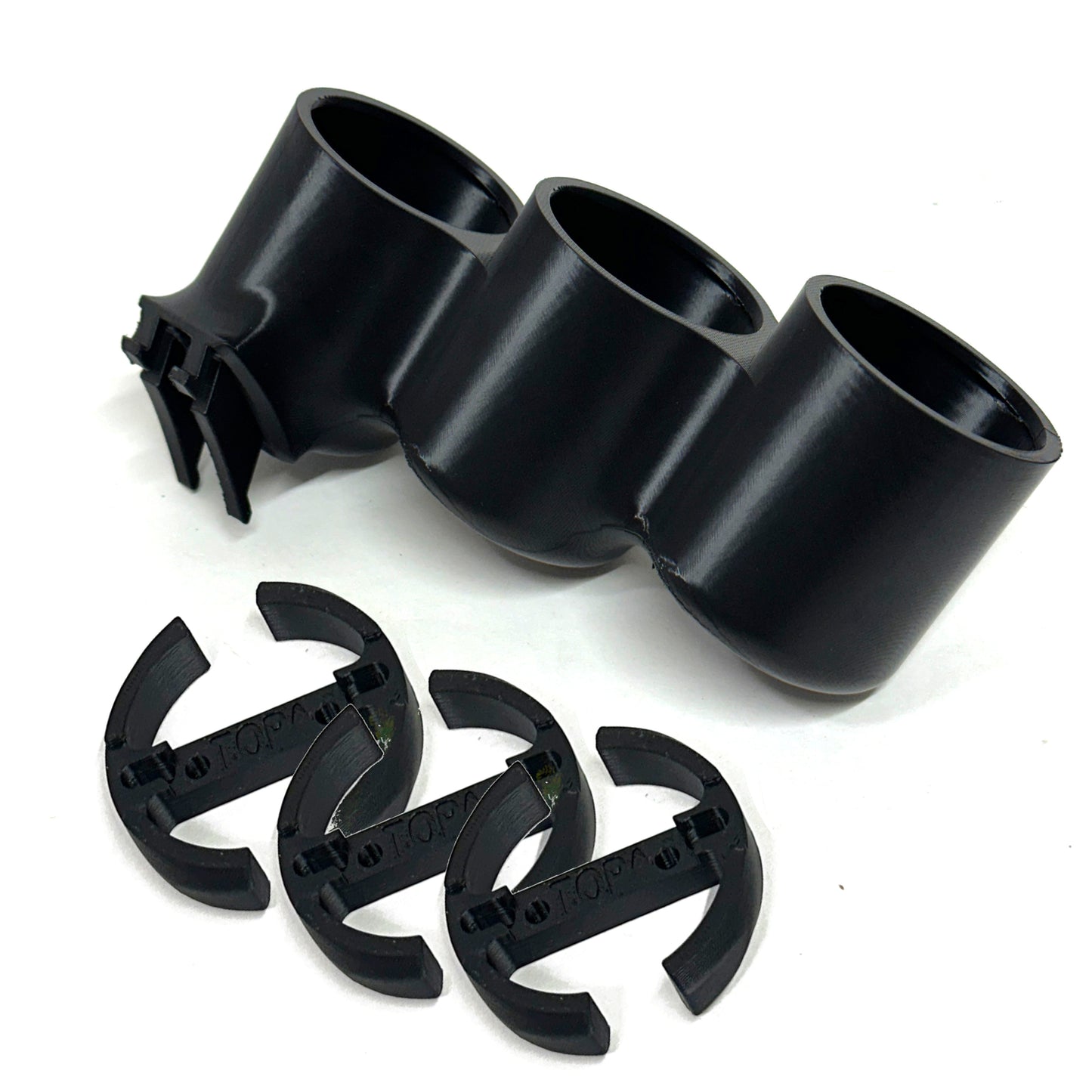 Triple gauge pod mount for 2010-2018 Ram defrost vent 52mm