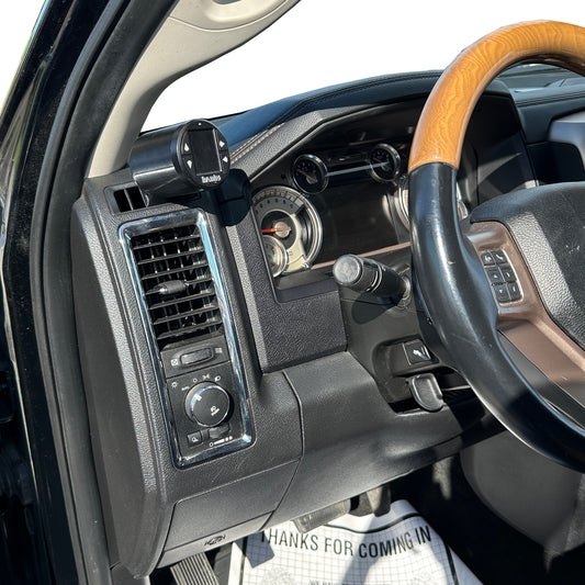 Single gauge pod mount for 2010-2018 Ram defrost vent 52mm