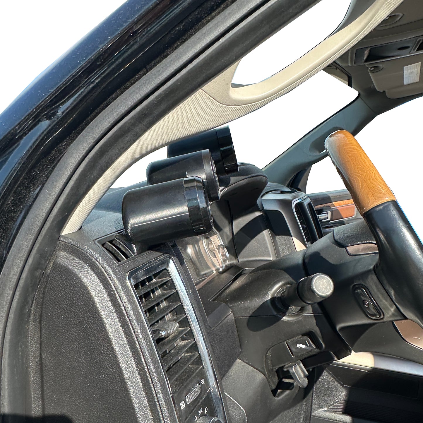 Triple gauge pod mount for 2010-2018 Ram defrost vent 52mm