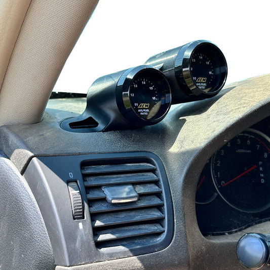 Dual gauge pod mount for 2005-2009 Outback, Legacy functional defrost vent
