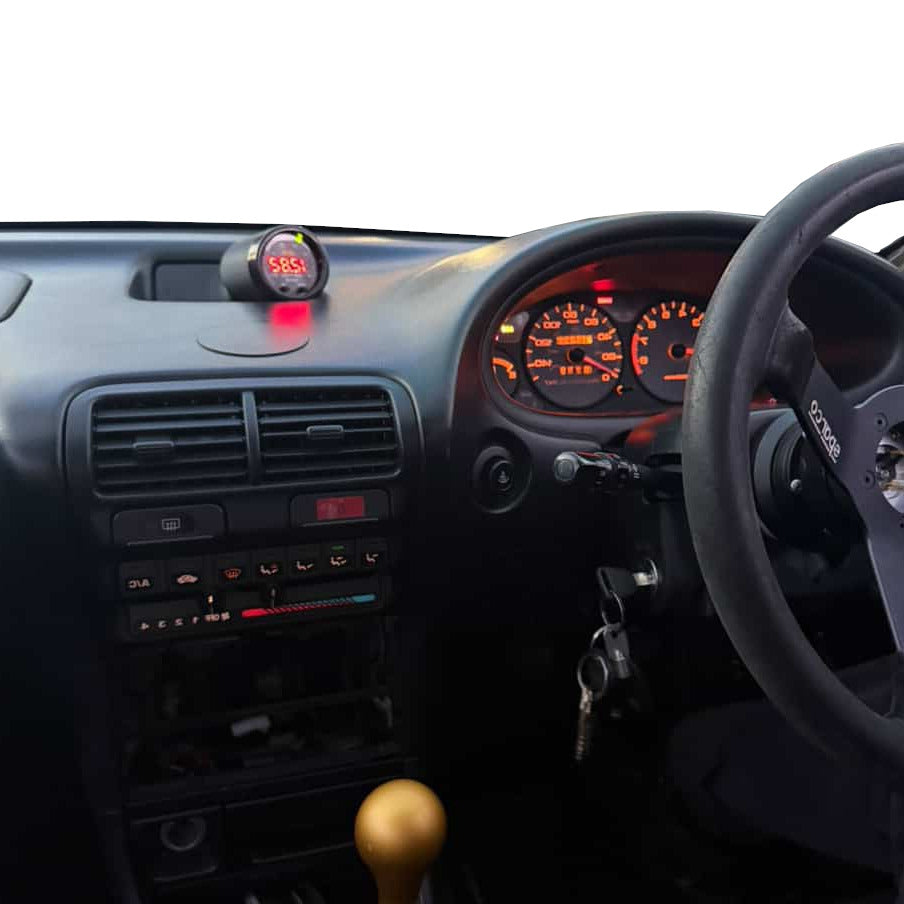 Single gauge pod mount for 1994-2001 Integra DC2 replaces factory clock