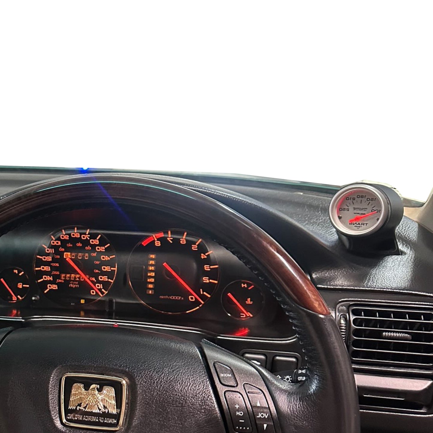 Single gauge pod mount for SE 1993 Accord Special edition only Defrost vent