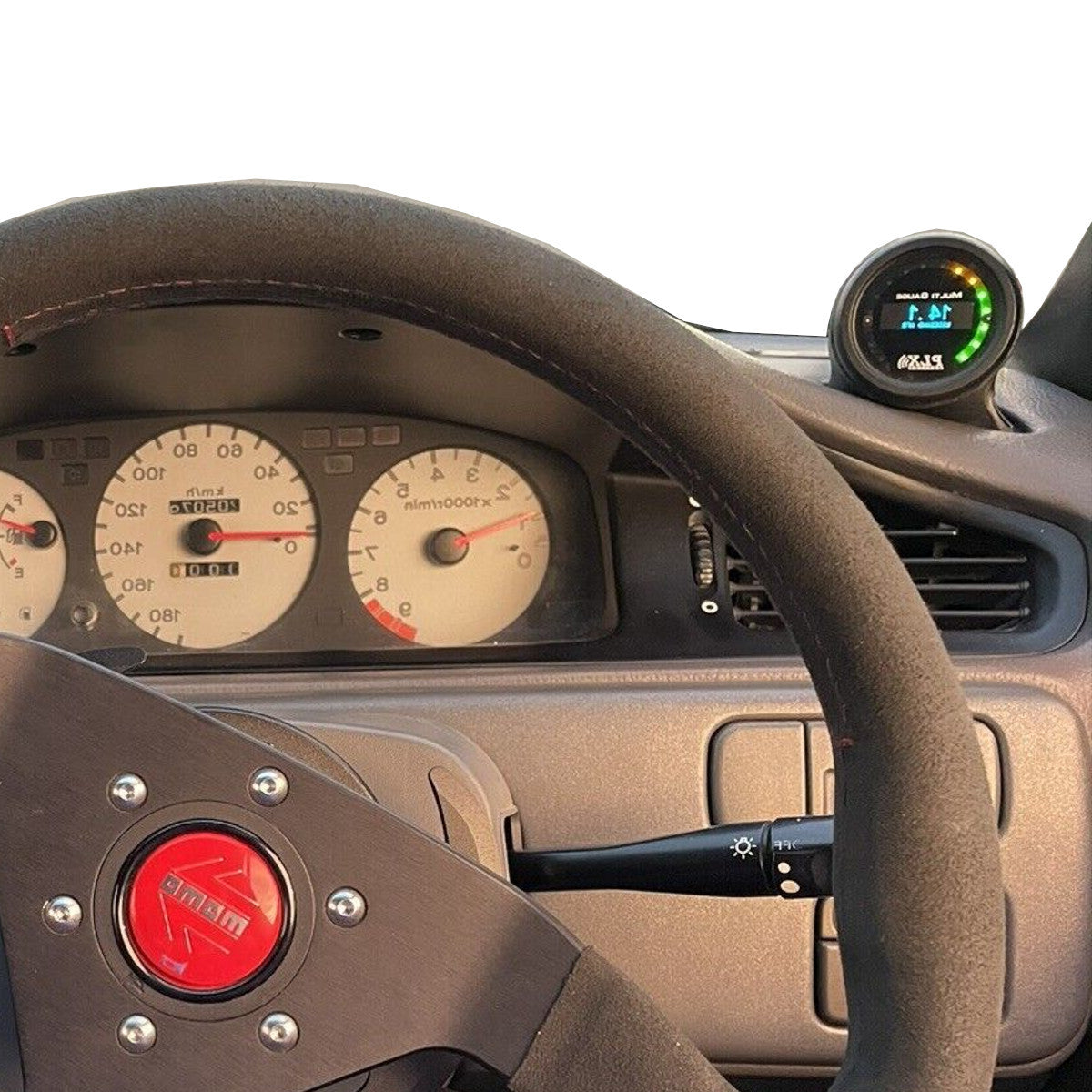 Single gauge pod mount for 1992-1995 Civic EG functional defrost vent (Original)