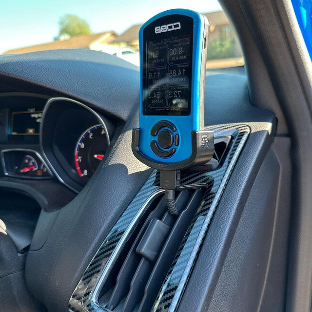 Custom COBB mount for 2012-2018 Focus ST RS functional defrost vent
