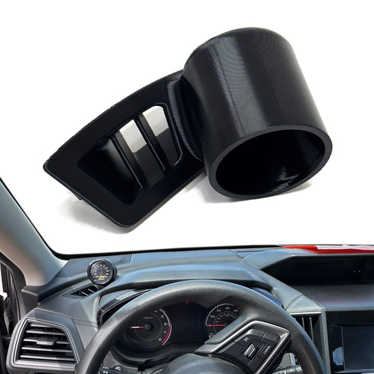 Single gauge pod mount for 2017-2023 Crosstrek and Impreza functional defrost