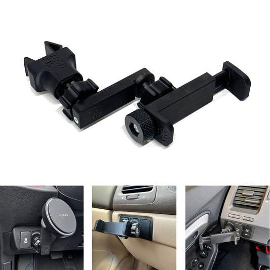 Blank button phone mount for 2003-2013 Honda Accord, Fit, or Civic (See Compatability)