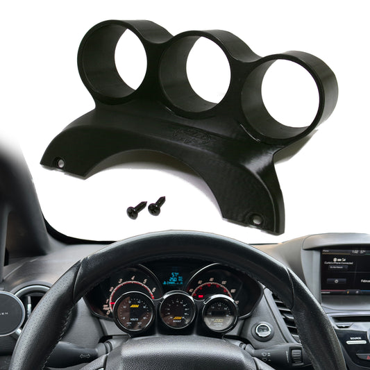 Triple gauge pod mount for 2011-2019 Fiesta ST steering column