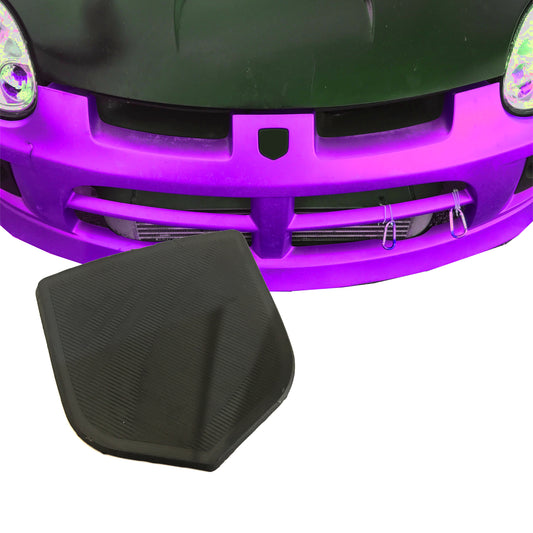 Blank replacement front badge for 2003-2005 Neon SRT4 3M adhesive Black ASA